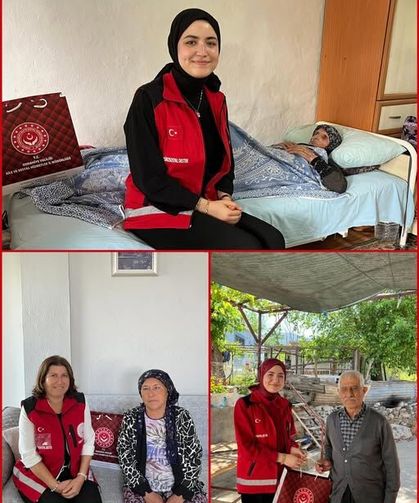 Osmaniye’de Şehit Aileleri ve Gazilere Bayram Ziyareti