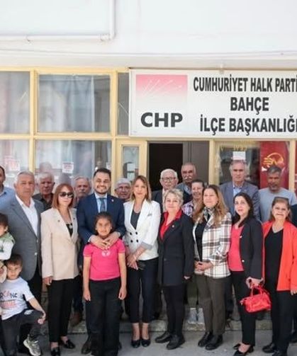 Bahçe’de CHP Ziyareti: Esnafın Talepleri Dinlendi