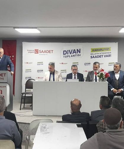 Saadet Partisi Osmaniye İl Teşkilatı Toplandı
