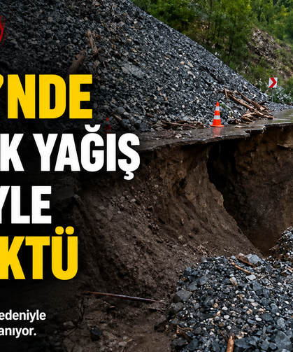 Düziçi'nde Sağanak Yağış Hayatı Olumsuz Etkiledi