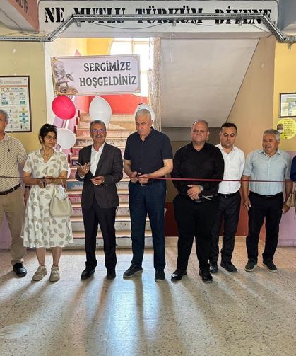 Abbas Yeşildemir Ellek’te Resim Sergisini Açtı