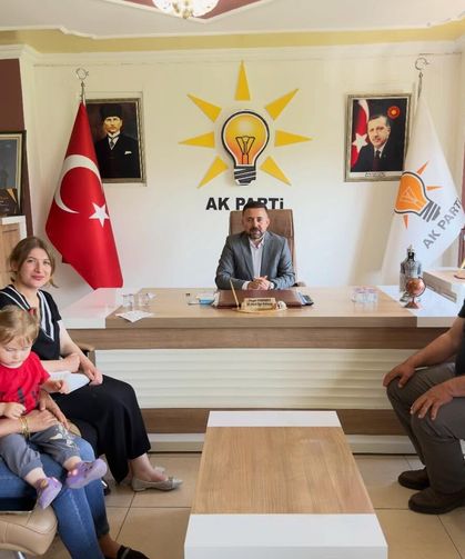 AK Parti Düziçi İlçe Başkanlığında Samimi Ziyaret