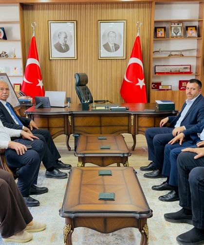 Durmuşoğlu ve İba'dan Kaymakamlık Ziyareti