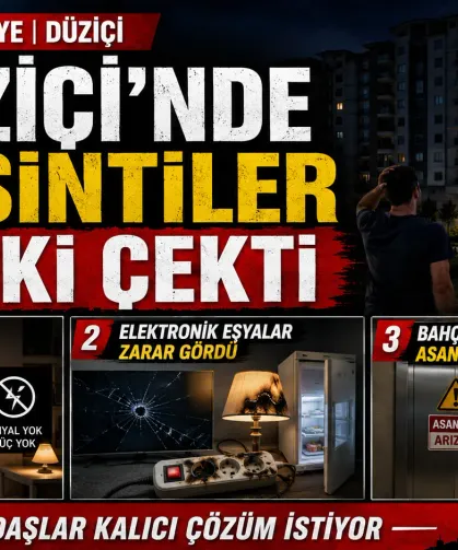 Düziçi’nde Kesintiler Tepki Çekti