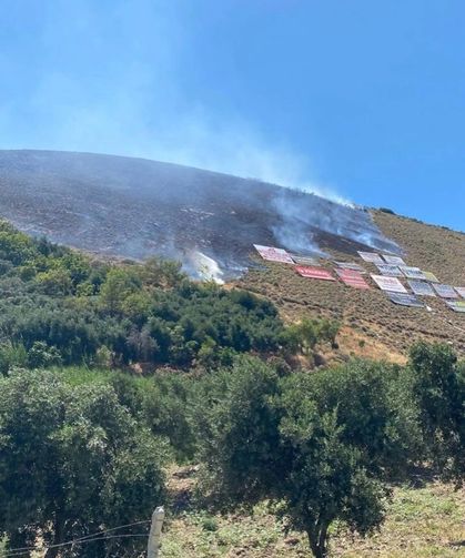 Hatay Topboğazı’nda Makilik Alandaki Yangın Söndürüldü