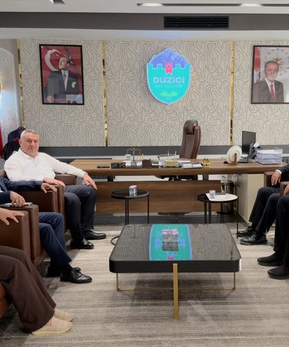 Kararmaz ve Durmuşoğlu'ndan Belediye Ziyareti