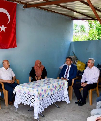 Kaymakam Keklik'ten Şehit Ailesine Anlamlı Ziyaret
