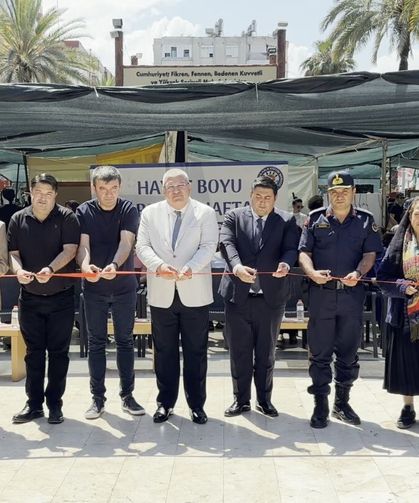 Kumluca Halk Eğitim Merkezi yıl sonu sergisi açıldı