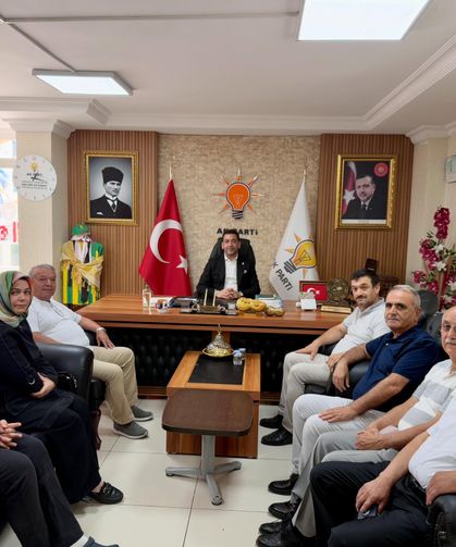 Başkan Binboğa Kahramanmaraşlı Misafirleri Ağırladı