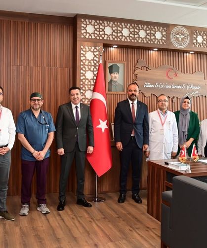 OKÜ Rektörü Turgay Uzun’dan Osmaniye Eğitim ve Araştırma Hastanesine Ziyaret