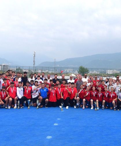 Osmaniye’de U16 Hokey 1. Lig 2. Etap Sona Erdi