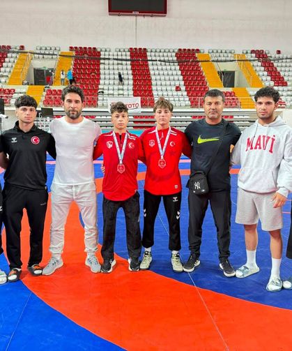 Osmaniyeli Güreşçilerden Türkiye'de Büyük Başarı