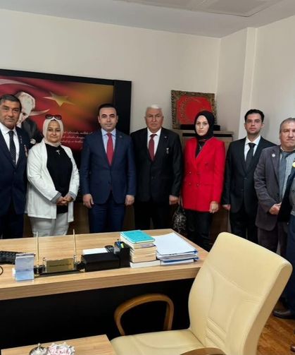 Osmaniye Şehit Aileleri ve Gaziler Derneğinden SGK’ya Ziyaret
