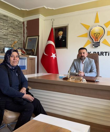 Turgut Kararmaz Nebahat Yanbak’ı Ağırladı