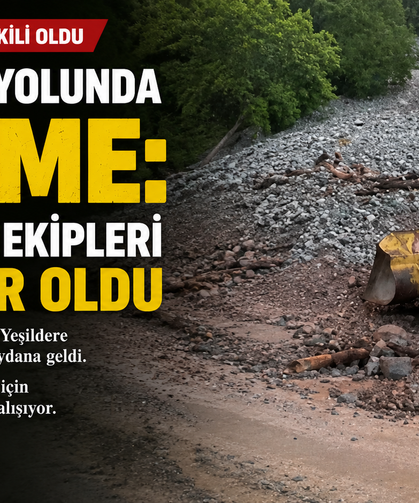 Yeşildere Yolunda Çökme: Özel İdare Ekipleri Seferber Oldu