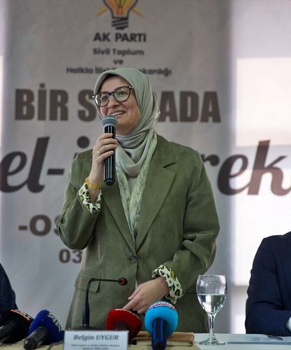 AK Parti Genel Başkan Yardımcısı Uygur, Osmaniye'de konuştu: