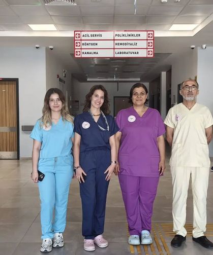 Bahçe Devlet Hastanesi'nde Tek Tip Üniforma Dönemi Başladı