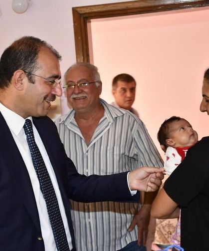 Kaymakam Erdinç Dolu'dan "Hoş Geldin Bebek" Ziyareti