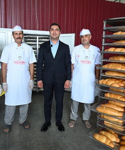 Kadirli Belediyesi Halk Ekmek Fabrikası Üretime Başladı