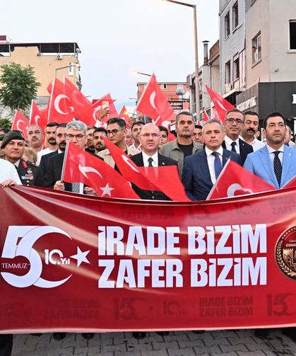 Osmaniye'de 15 Temmuz Ruhu Yürüyüşle Yaşatıldı