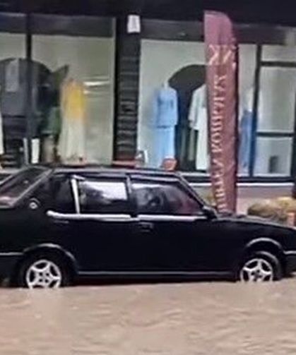 Tavşanlı’da Kuvvetli Yağış Hayatı Olumsuz Etkiledi