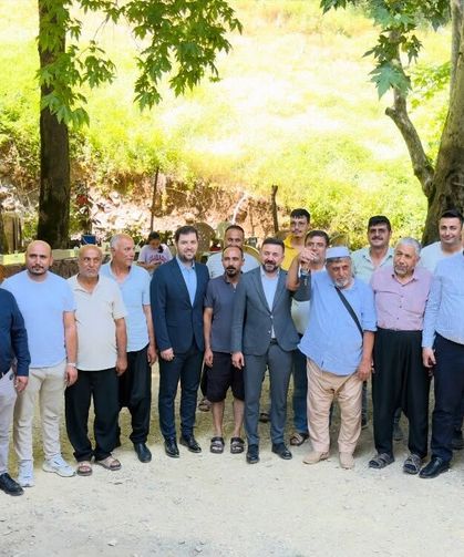 Turgut Kararmaz ve Mustafa İba Kıraç Ailesi’ni Ziyaret Etti
