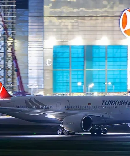 THY Uçağı Acil Durum Nedeniyle Bakü'ye İniş Yaptı