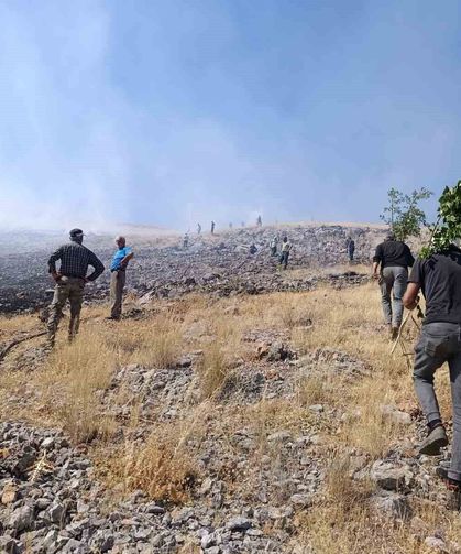 Malatya'da Anız Yangını Alarmı