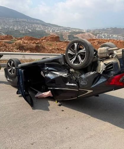 İskenderun’da Trafik Kazası 4 Kişi Yaralandı