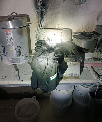 Alanya'da restoranın mutfağında çıkan yangın söndürüldü