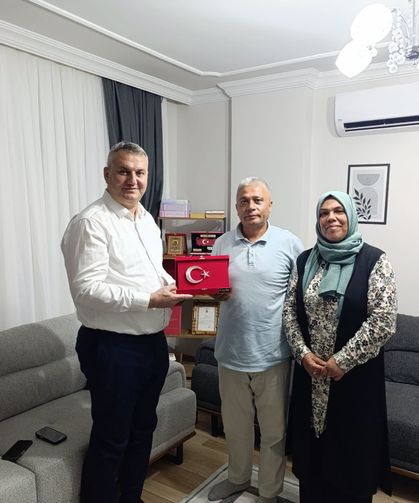 Başkan İba’dan Emekli Komutana Vefa Ziyareti