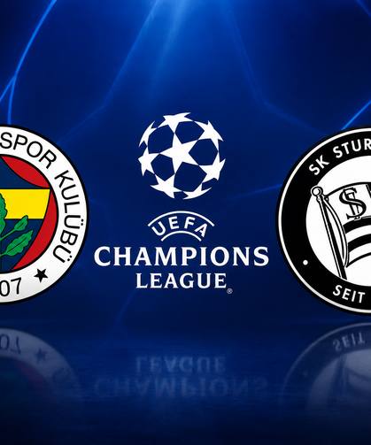 Fenerbahçe-Sturm Graz Maçı Başlıyor! İşte İlk 11'ler