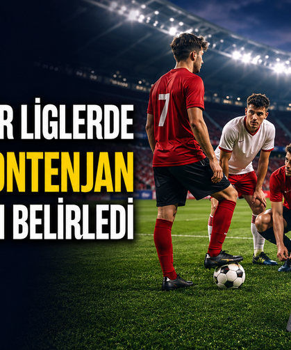 TFF Amatör Liglerde Yaş ve Kontenjan Esaslarını Belirledi