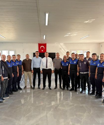 Davut Ala ve Zabıta Ekibi Zabıta Haftası’nda Buluştu