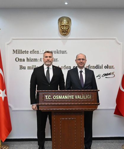 Bakan Yardımcısı Demirli Osmaniye’de Vali ile Görüştü