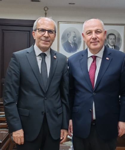 CGC Başkanı Cihangir, Eski Osmaniye Valisi Görüştü! Geçmişten Bugüne Osmaniye Konuşuldu