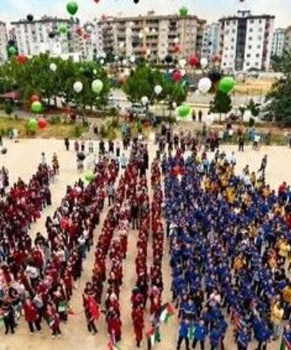 Kadirli’de Öğrenciler Filistin’i Unutmadı