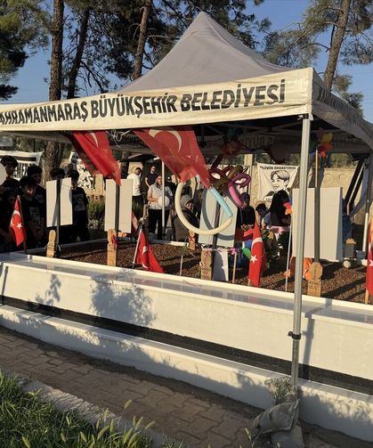 Kahramanmaraş'ta okula silahlı saldırıda ölen öğrenci doğum gününde anıldı