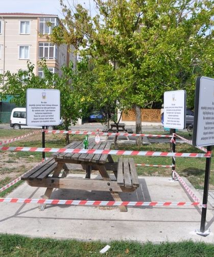 Kırklareli'nde çevresi kirletilen bank 7 gün kullanıma kapatıldı