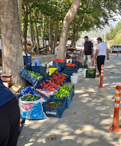 Osmaniye Bahçe’de Köylü Pazarı Taze Ürünleriyle İlgi Görüyor