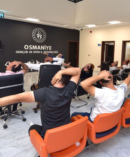 Osmaniye’de Personellere “İş Yeri Egzersizleri” Etkinliği Düzenlendi