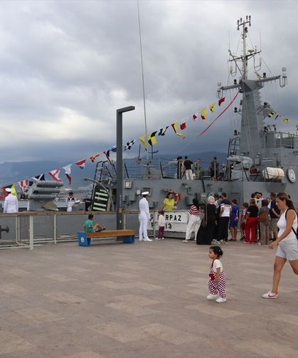 TCG Karpaz İskenderun'da ziyarete açıldı