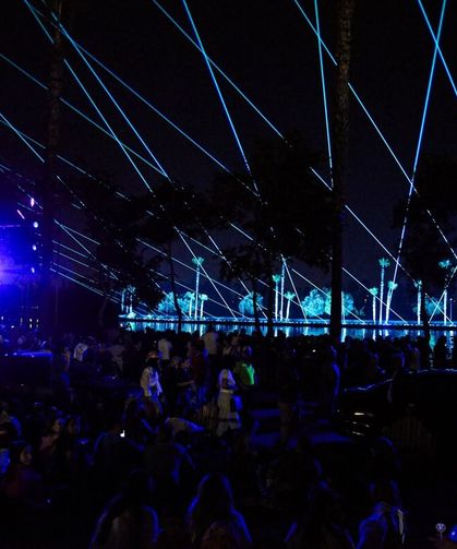 10. Uluslararası Adana Lezzet Festivali'nde dron ve lazer gösterisi sunuldu