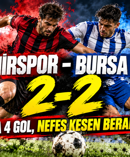 Eskişehirspor-Bursa Yıldırım Maçı 2-2 mi Bitti?