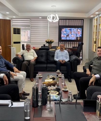 Kadirli'de Müdür Dağlı'dan Mehmethan Yüksel'e Ziyaret
