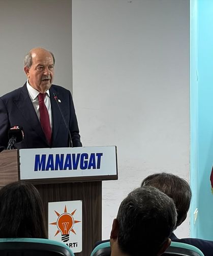 KKTC'nin 5. Cumhurbaşkanı Ersin Tatar, Antalya'da konuştu:
