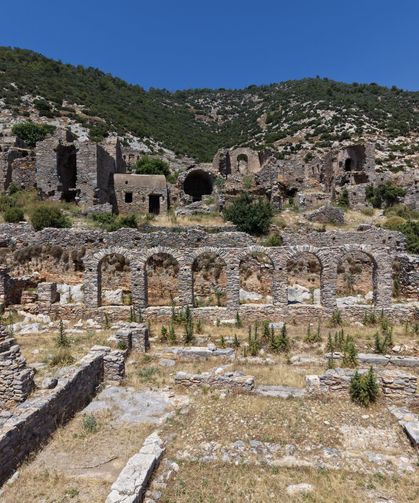 Mersin Anamur'da Tarihe Yolculuk Anemurium Antik Kenti