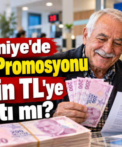 Osmaniye'de Emekli Promosyonu 32 Bin TL'ye Çıktı mı?
