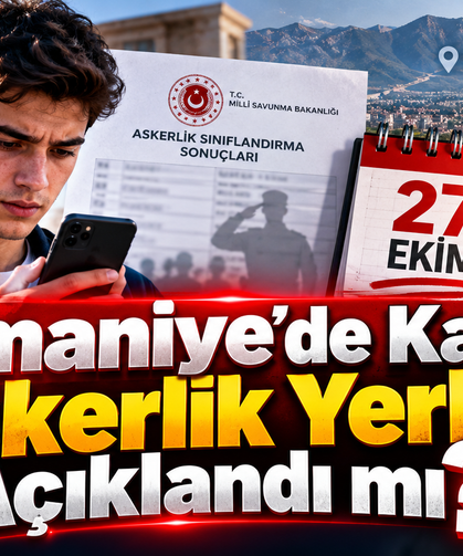 Osmaniye’de Kasım Askerlik Yerleri Açıklandı mı?