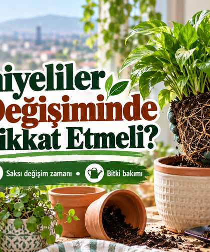 Osmaniyeliler Saksı Değişiminde Nelere Dikkat Etmeli?